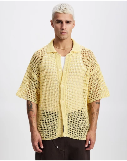 Bonsai - Gum Knit Shirt Oversize Fit