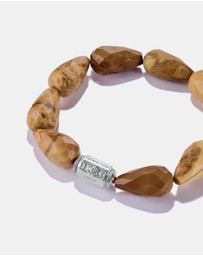 THOMAS SABO - THOMAS SABO Jasper Bead Bracelet