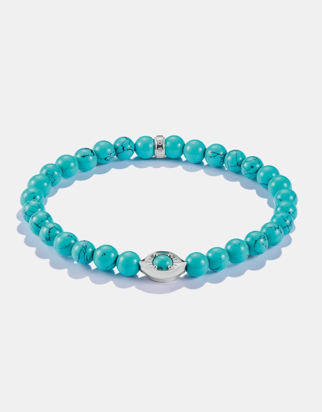THOMAS SABO - THOMAS SABO Turquoise Eye Bead Bracelet