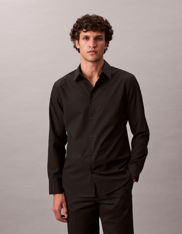 Calvin Klein - Supima Cotton Stretch Slim Shirt