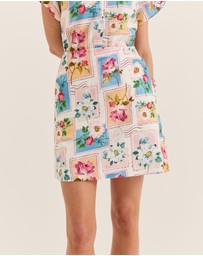 Review - Postcards Mini Skirt