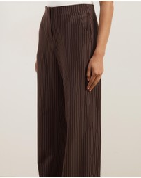 Atmos&Here - Vaila Tailored Wide Leg Pants