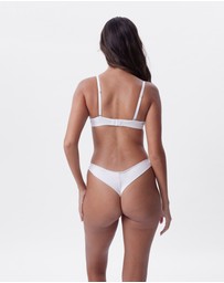 Bras N Things - Bethany Essentials Contour Plunge Bra - Ivory