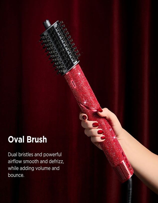 Shark Beauty - Shark FlexStyle Air Styling & Drying System Red Ruby Diamond Limited Edition