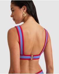TALA - Contrast Plunge Bikini Top