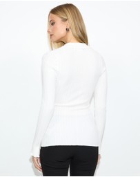 Dazie - Maisie Zip Through Cardigan
