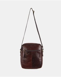 Pierre Cardin - Pierre Cardin Leather Unisex Cross Body Bag