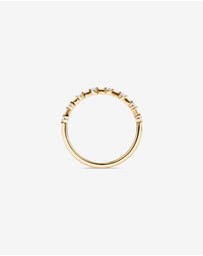 Michael Hill - 0.15 Carat TW Diamond Station Wedding Ring in 14kt Yellow Gold