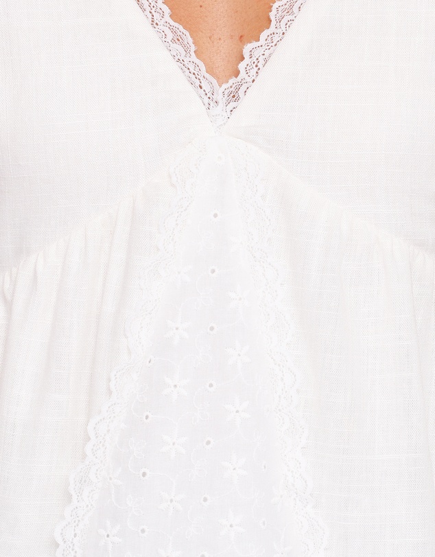 Petal & Pup - Aminta Top - White