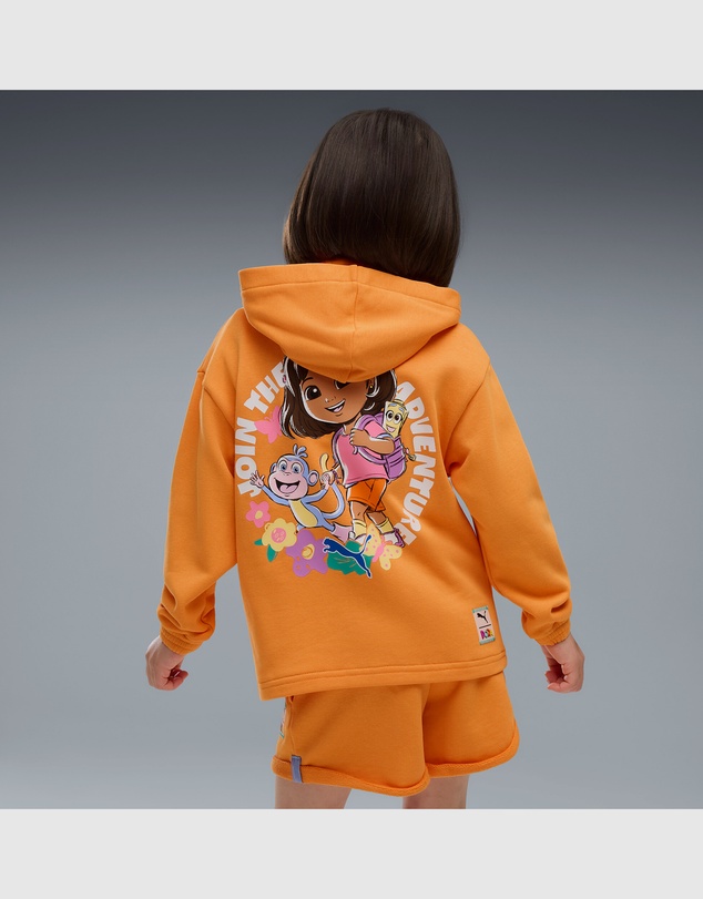 Puma - x DORA THE EXPLORER Relaxed Hoodie - Girls