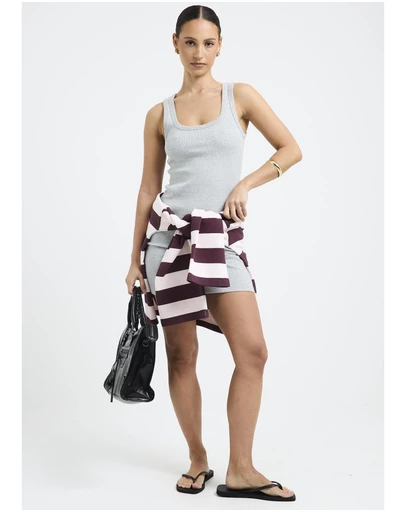 General Pants Co. Basics - Super Scoop Classic Mini Dress