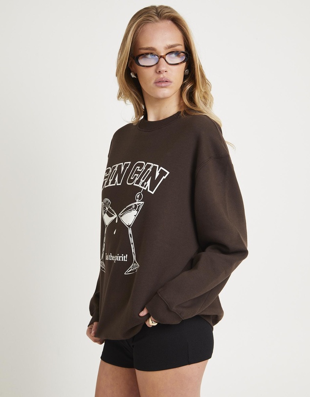 Alice In The Eve - Cin Cin Oversized Fleece Jumper