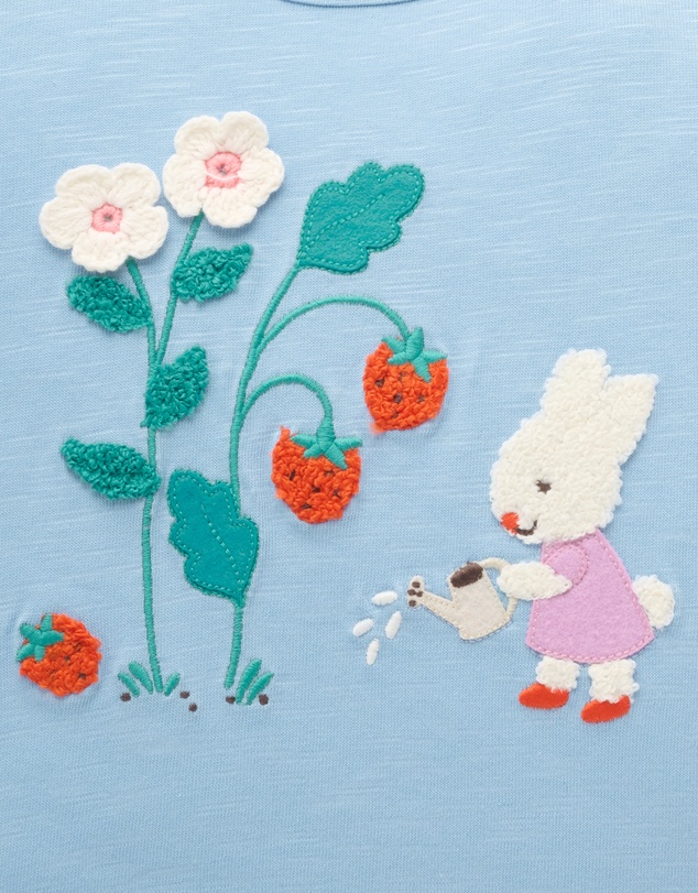 Purebaby - Ruffle Tee-Kids-Babies