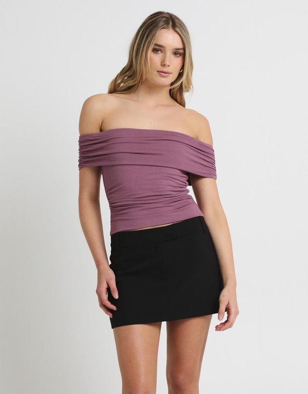 Alice In The Eve - Armani Cold Shoulder Top