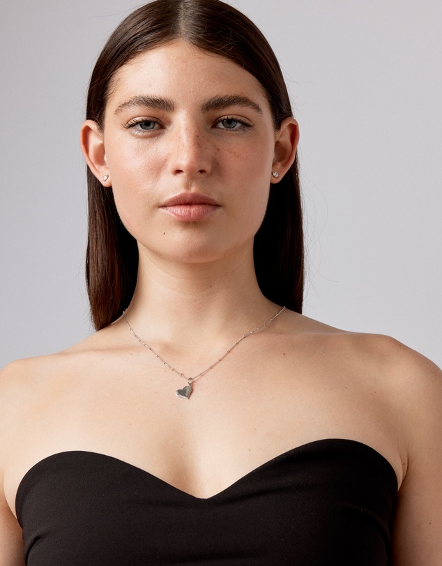 Michael Hill - Love Heart Pendant in Sterling Silver