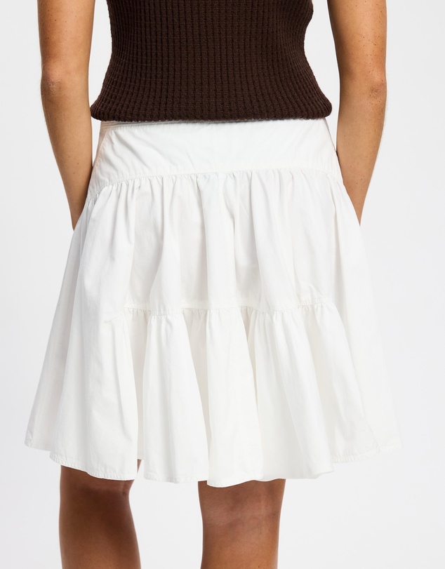 Polo Ralph Lauren - Button-Front Panelled Cotton Skirt