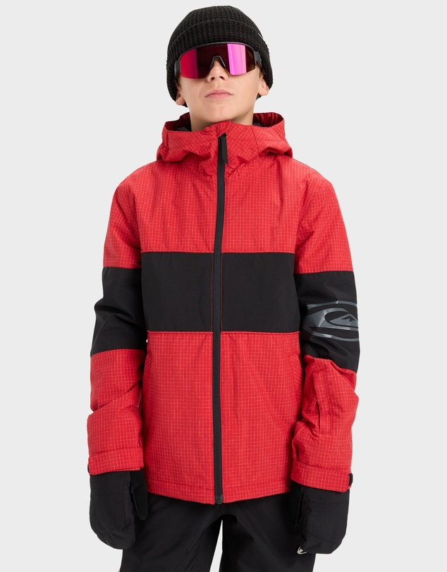 Quiksilver - Boys 8 to 16 High In the Hood Insulated Jacket