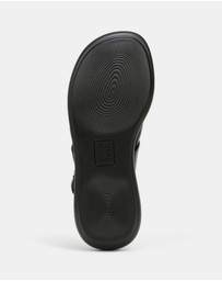Naturalizer - Coast Sandal - Black Tumble