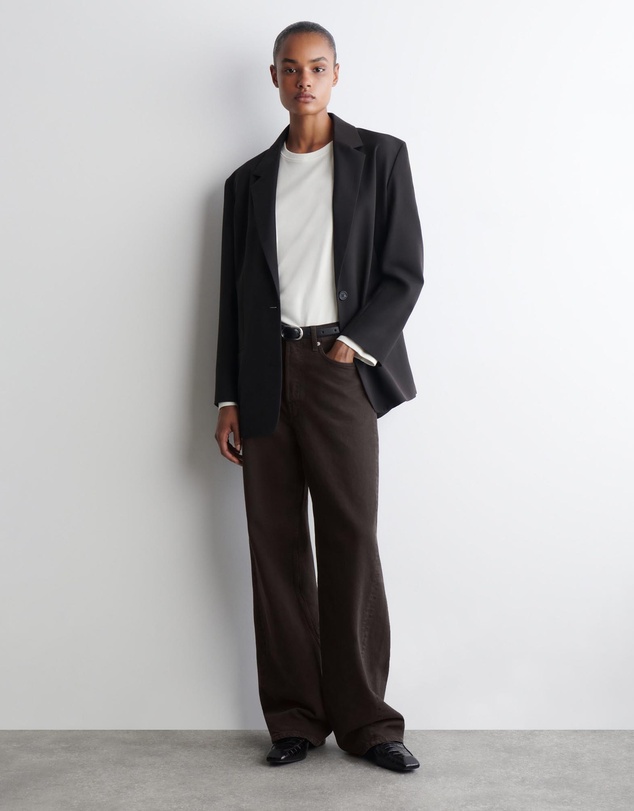 COS - Rounded Jersey Top