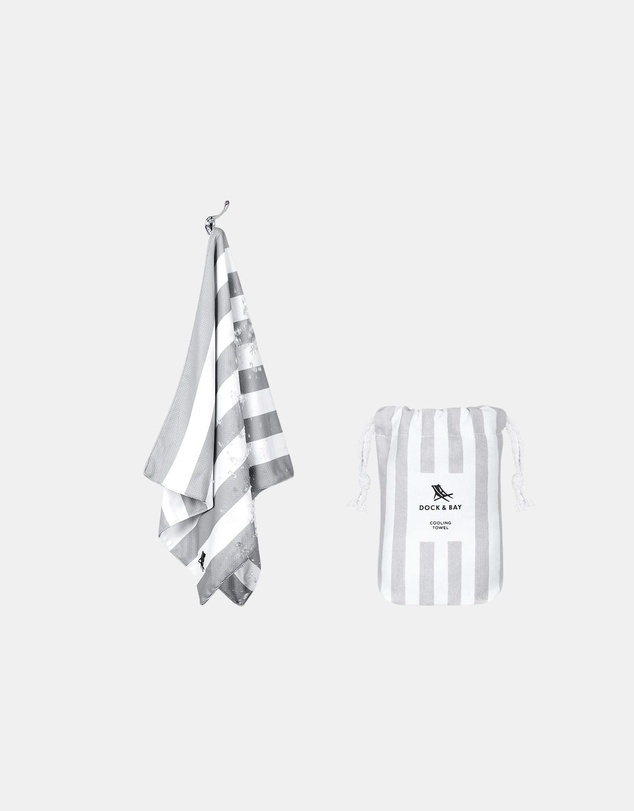 Dock & Bay - Cooling Towel Cabana Collection Goa Grey