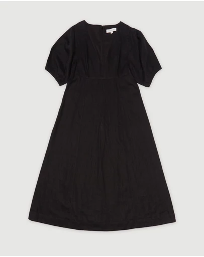 Revibe - Repaired Assembly Label Linen Dress