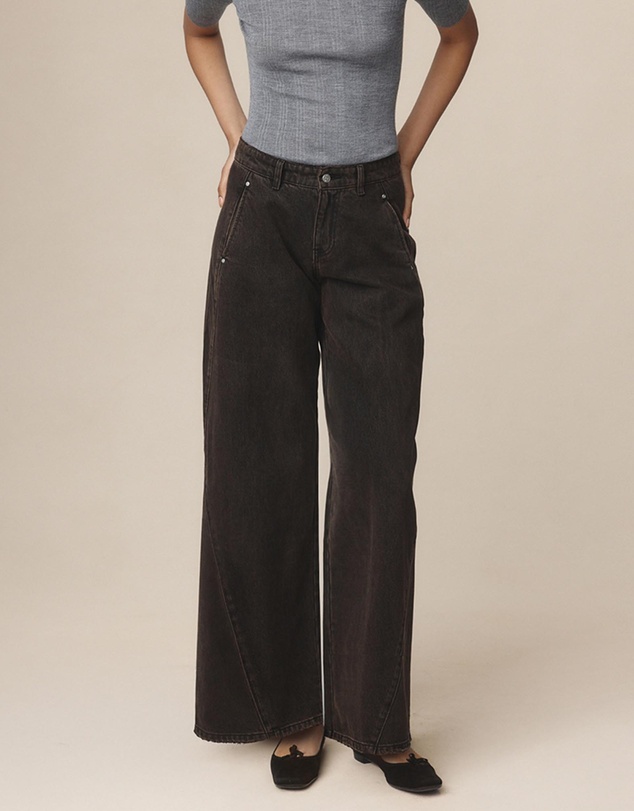 Marle - Panel Jeans