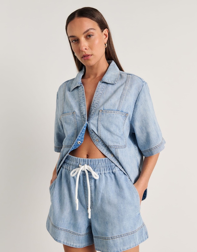 Jag - Loe Denim Pull On Short