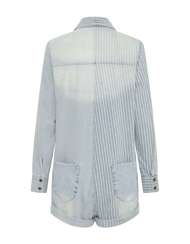 ONE TEASPOON - Painters Stripe Prophecy Jumpsuit