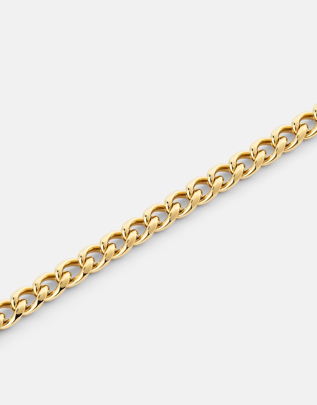 Daniel Wellington - Ellipse 4mm Cuban Chain Necklace 45cm