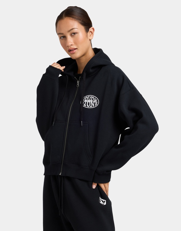 Volcom - Womens Get Up Zip Up Hoodie
