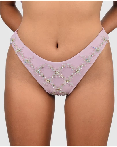 Oceanus - Rose Bikini Bottoms