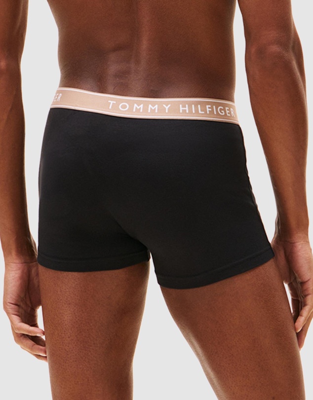 Tommy Hilfiger - 3-Pack Everyday Essentials Waistband Trunks