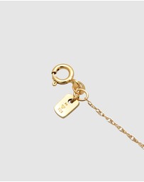 Kuzzoi - ICONIC EXCLUSIVE - Bracelet Men Basic Twisted Link Chain 925 Sterling Silver Gold Plated