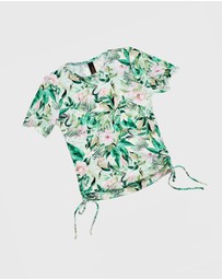 Aqua Blu Kids - Marabou Short Sleeve Rash Vest Set - Kids