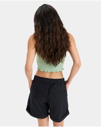 Roxy - Womens Sweetest Day Elastic Waist Shorts