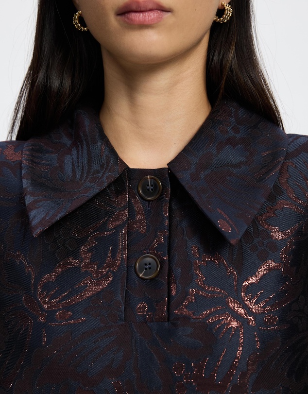 & Other Stories - A-Line Jacquard Mini Dress