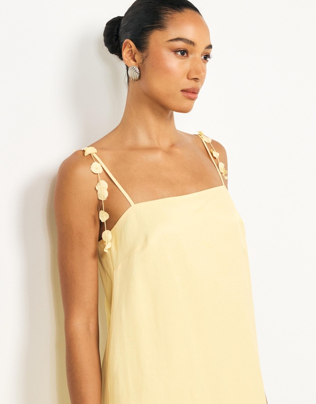 AERE - Ilaria Floral Mini Shift Dress