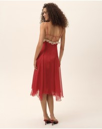 For Love & Lemons - Charlotte Midi Dress