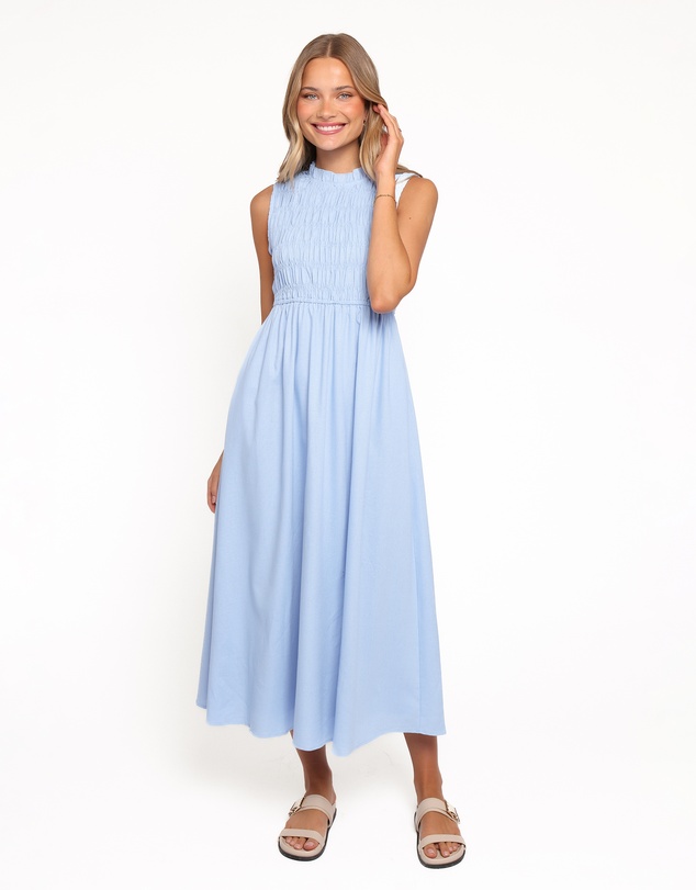 Petal & Pup - Lanna Maxi Dress - Blue