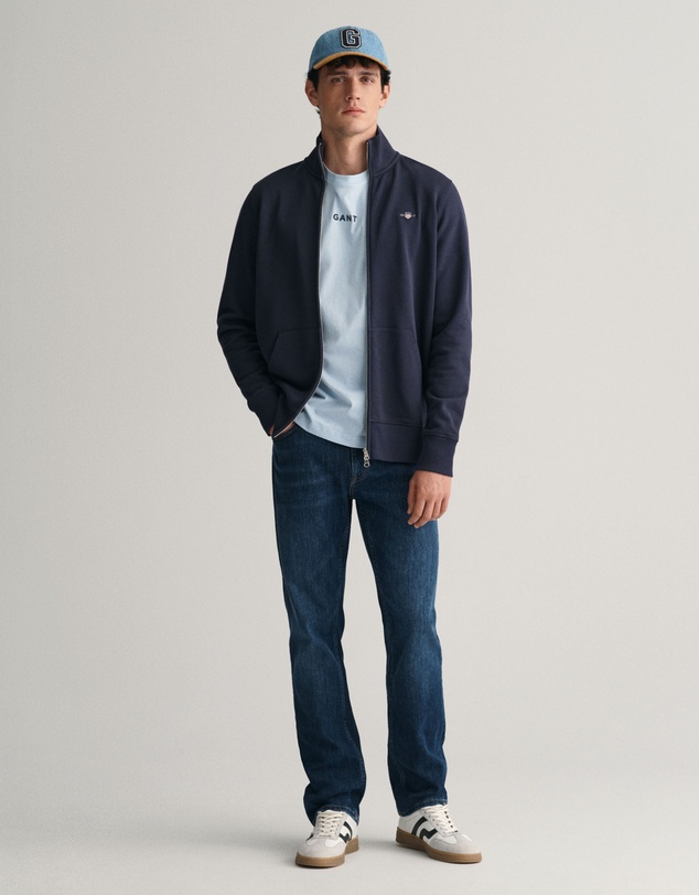 Gant - Shield Zip Sweatshirt