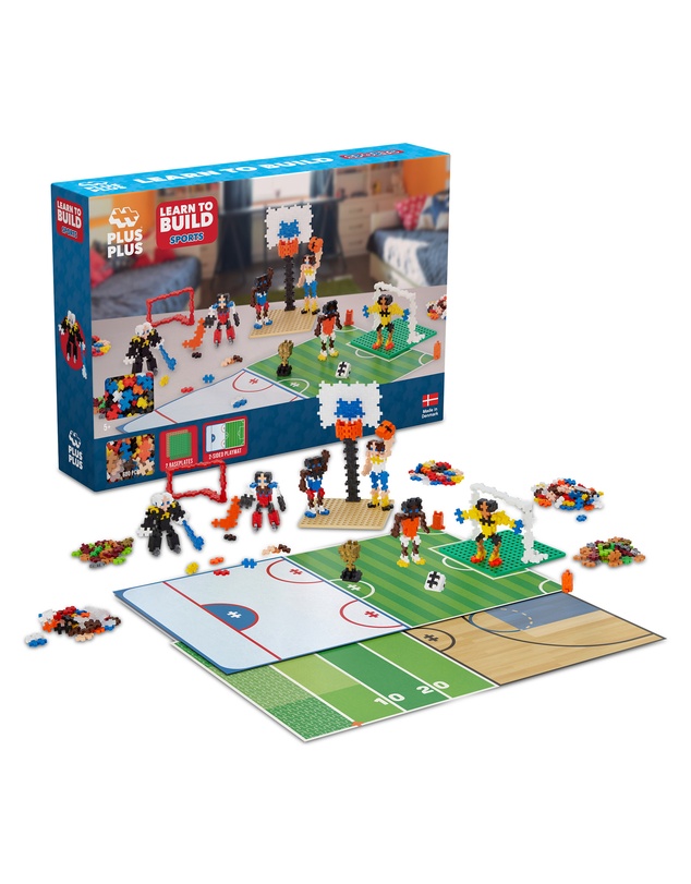 Plus Plus - Plus-Plus - Learn to Build - Sports