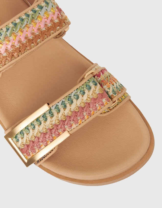 Betts - Majorca Ankle Strap Footbed Sandals