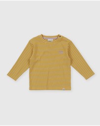 Goldie + Ace - Essential Stripe Rib Top - Babies-Kids