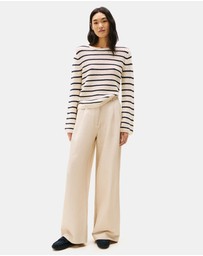 Tommy Hilfiger - Flag Soft Suede Driver Loafers - Women's
