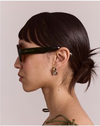 Damson Madder - Oversized Aviator Sunglasses