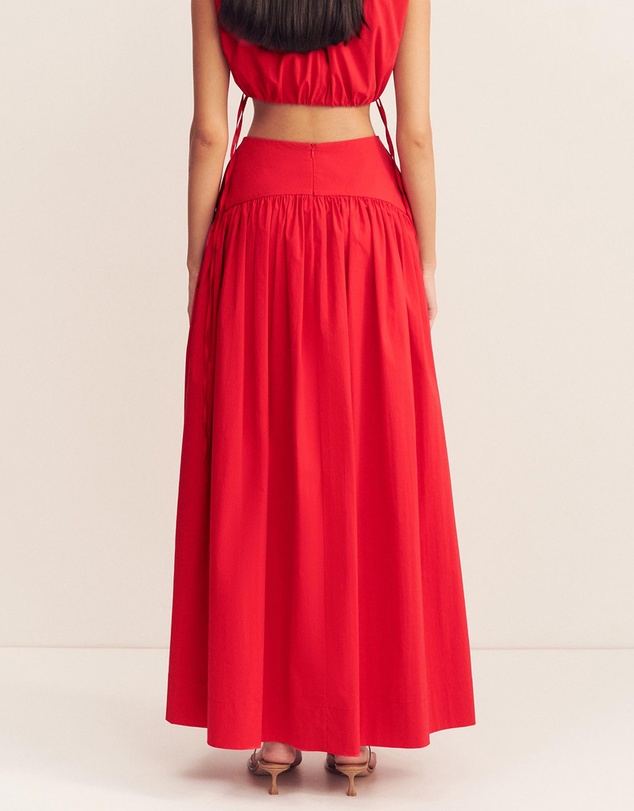 Shona Joy - Campbell Gathered Maxi Skirt