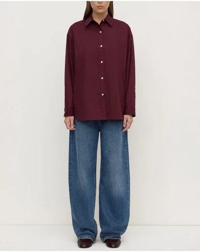 Assembly Label - Marigold Poplin Long Sleeve Shirt