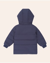 Huxbaby - Rug up Hux Spliced Puffer Jacket - Babies-Kids