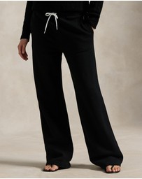 Polo Ralph Lauren - Drawstring Fleece Wide-Leg Sweatpants - ICONIC EXCLUSIVE