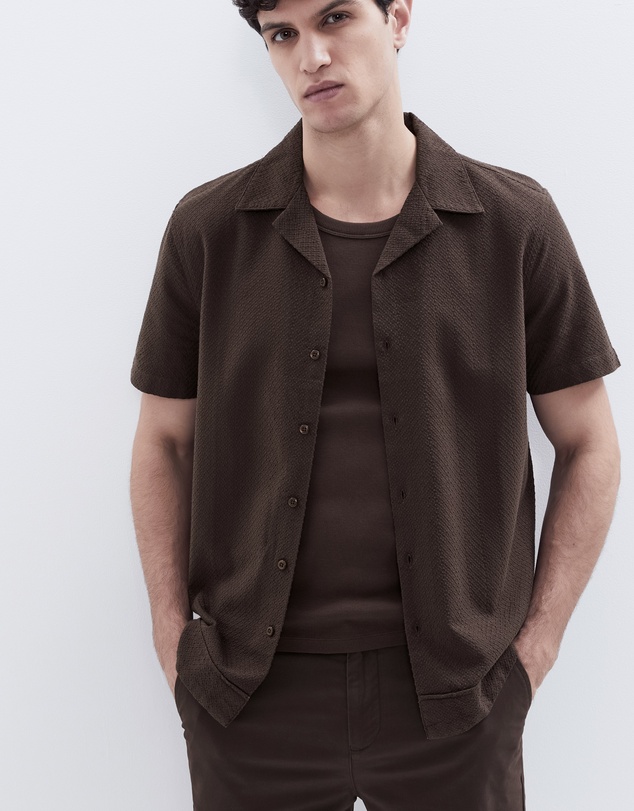 UNISON - Jacquard Regular Fit Shirt